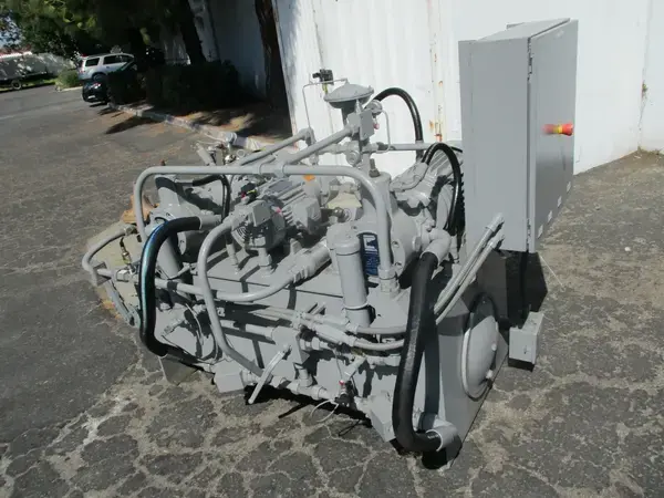 Continental Hydraulic #PVR50-42A15, hydraulic pumps, (2) 10 HP pumps, (1) 5 HP pump, controls, valves & heat exchanger