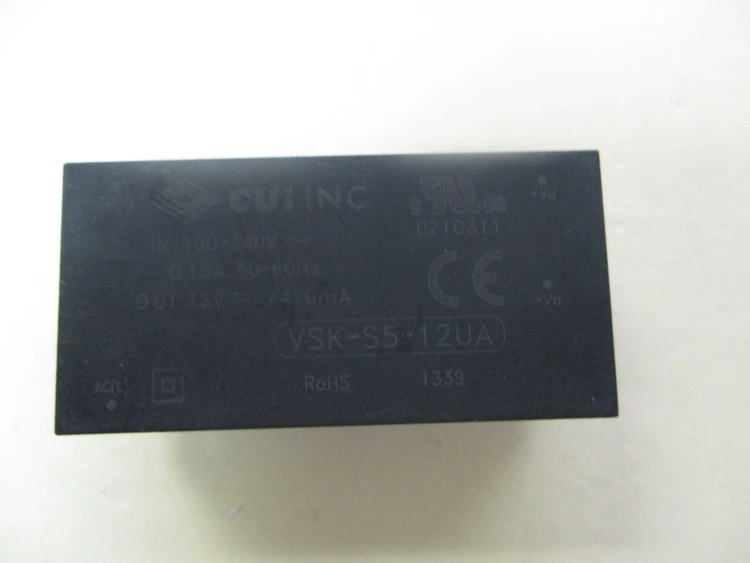 Used CUI Inc VSK-S5-12UA Power Supplies Arizona US | ASSET CONVERSION SPECIALISTS, INC. #307143