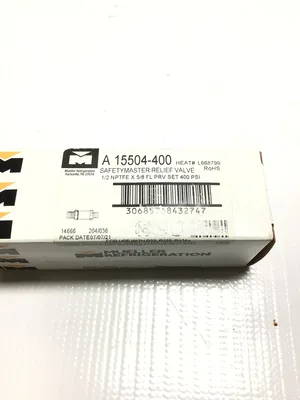 Mueller A 15504-400 Safety Master Relief Valve 1/2″ NPTFE 400 PSI