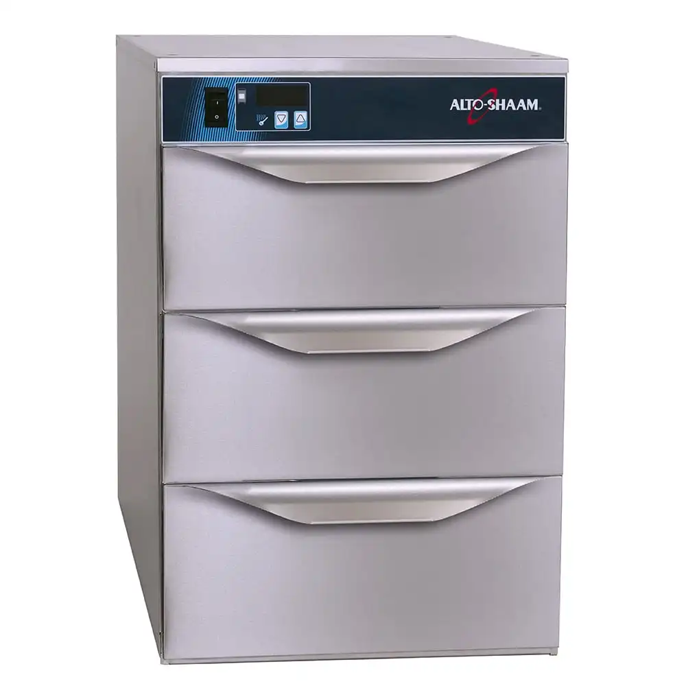 Alto-Shaam 500-3DN 16.69"W Freestanding Warming Drawer W/ (3) 15" Compartments, 120v