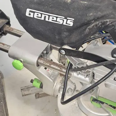 Genesis Sliding Compound Saw, Runs but needs new Trigger Switch