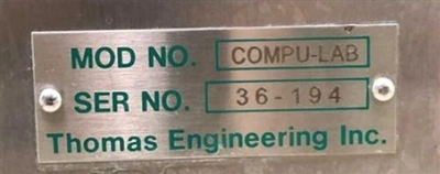 Used THOMAS _UNKNOWN_ Tablet Coating Connecticut US | DMC Industries #1281800