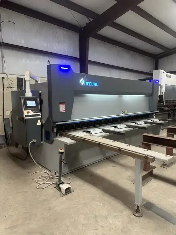 Used 2023 ACCURL MS8-8X4000 Sheet Metal Shears Illinois US | Revelation Machinery #405398