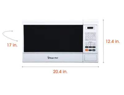 Magic Chef 1.3 CU. FT. COUNTERTOP COOKING IN WHITE