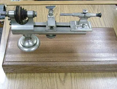 1497-385 American Watch Tool / Boley Type Watchmaker’s Jeweler’s Lathe