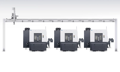 New | in-Stock HYUNDAI WIA HS4000I Horizontal Machining Centers Alberta CA | Lamarche Machinery Inc #1259053