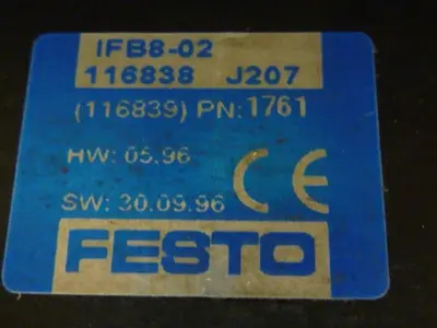 USED FESTO IFB8-02