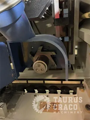 Used 2019 E-CHAIN ECT-48S ANGULAR DOUBLE END-TENONER LINE Woodworking Tenoners Ontario CA | Taurus Craco Machinery Inc #1314188