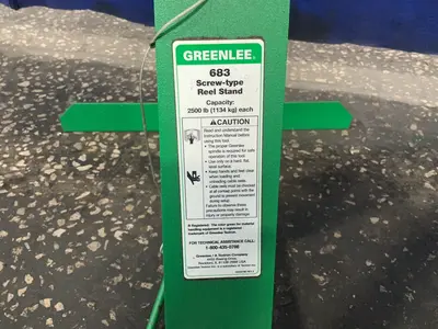 Used GREENLEE 683 Coil Tension Stands Ohio US | HGR 24 #1276938