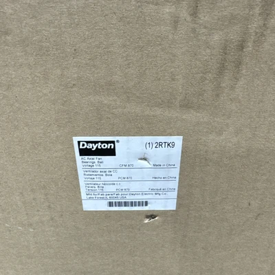NEW Dayton 2RTK9
