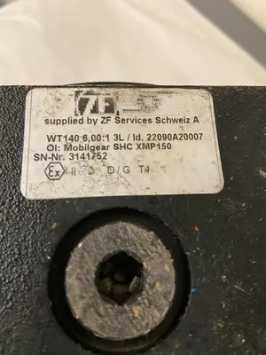 New | in-Stock ZF WT140 Speed Reducers | Surplus Asset Holdings #1205433