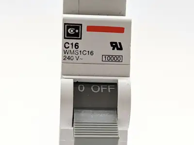 WMS1C16 | Cutler Hammer  Circuit Breaker 16A C-Curve - Used