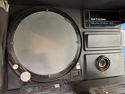 1987 OGP OPTICOM QUALIFIER 30 OQ30 Comparators | Tight Tolerance Machinery (4)