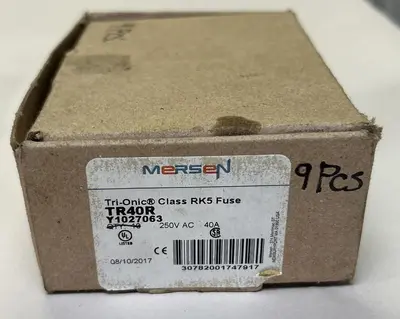 New | in-Stock MERSEN TR40R Miscellaneous Equipment (Electrical & Power) Ohio US | Surplus Asset Holdings #1494699