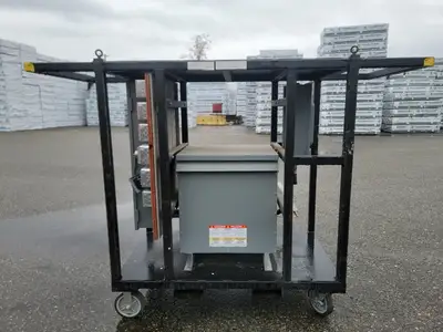 75 kVA Temporary Power Distribution Cart 600V Pri. 208Y/120V Sec.