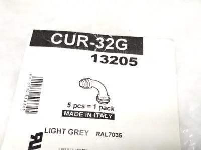 CUR-32G | IBOCO  I-Flex Liquid-Tight 90 Deg Electrical Tubing Connector 1-1/4" 3-PK - New Other