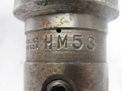 Putnam Tool HM53  1/2" Straight Shank To #5 Morse Taper Chucking Adapter