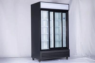 168-0038 GDR47"(S) Double Glass Door Self Contained Cooler