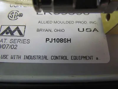 PJ1086H Type 4X Polyester Junction Box w/Pneumatic Counter 7 Safety Switch