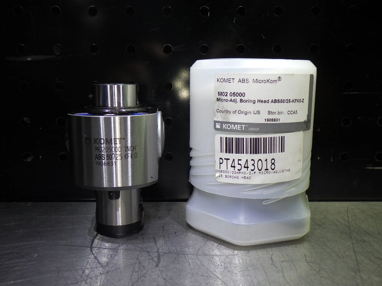 Komet ABS50 to ABS25 Micro-Adjustable Boring Head/Bar Holder M0205000 (LOC2564)