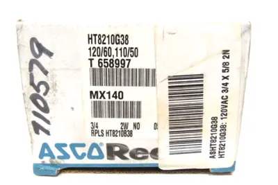 NEW ASCO HT8210G38 SOLENOID VALVE