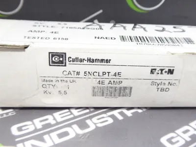 Cutler Hammer 5NCLPT-4E Current Limiting Fuse 4E Amps 7186A29G05 New NIB