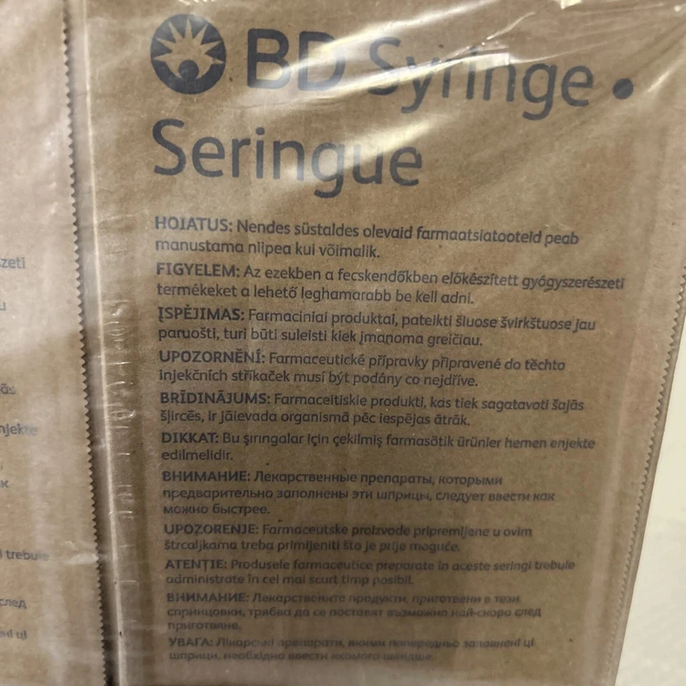 New | in-Stock Becton Dickinson _UNKNOWN_ Syringes Indiana US | J&J Industrial Supply #760459
