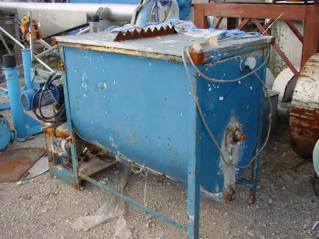 400L M/S U Trough Mixer