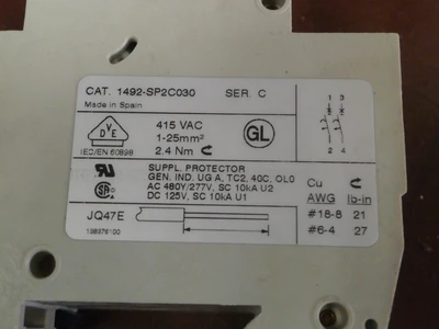 USED Allen-Bradley 1492SP2C030