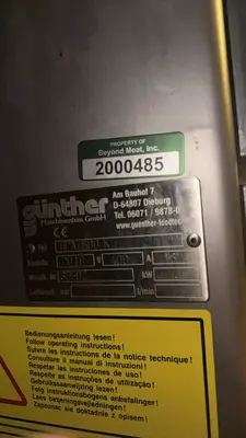 Used 2018 GUNTHER GPA 600 K Vacuum Tumblers Illinois US | M&M Equipment Corp. #1266845