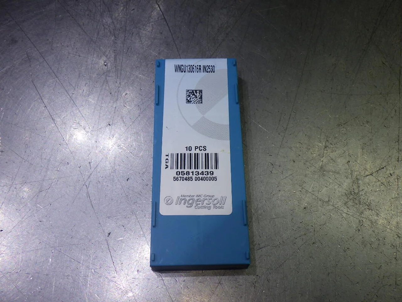 Ingersoll Carbide Grooving Inserts QTY10 WNGU130616R IN2530 (LOC2202)