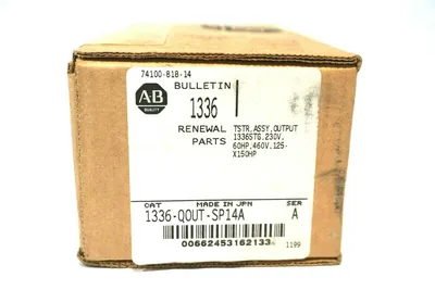 NEW SEALED ALLEN BRADLEY 1336-QOUT-SP14A TRANSISTOR ASSEMBLY SER.A 1336QOUTSP14A