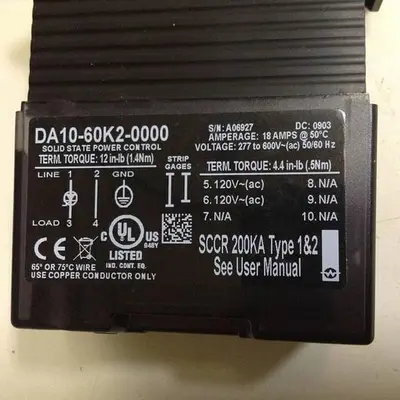 USED WATLOW DA-60K2-0000