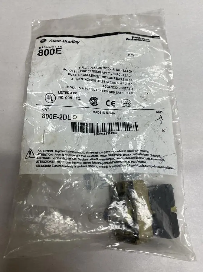 USED ALLEN-BRADLEY 800E-2DL0
