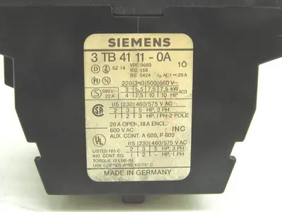 USED SIEMENS 3TB4111-0A