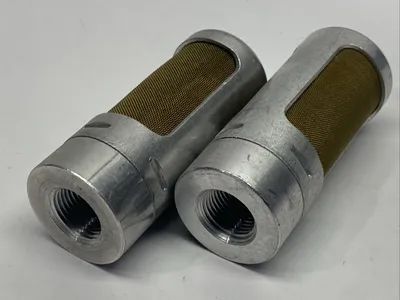 1000-3-F | Boretti  Pneumatic Muffler LOT OF 2 - Used