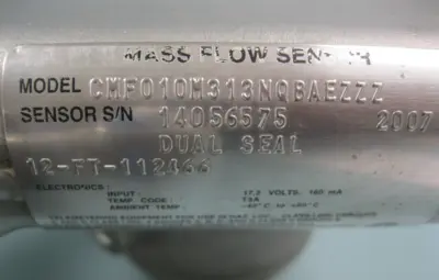 USED Micro Motion CMF010 M313NQBAEZZZ