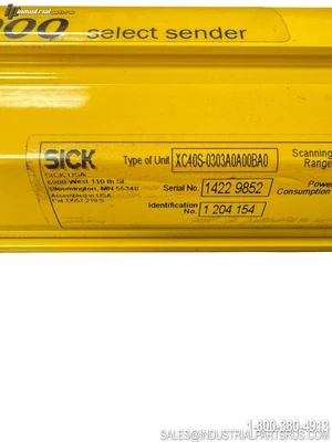Used SICK XC40E-0303A0A0CBC0 Light Curtains & Grids Kentucky US | Industrial Parts R Us Inc. #1303920
