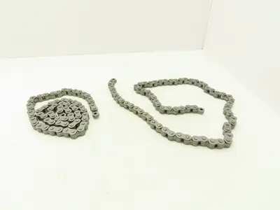 Renold BL600 Forklift Leaf Chain 104" 2x3 Lace BL623  Lot of 2pcs 52"each