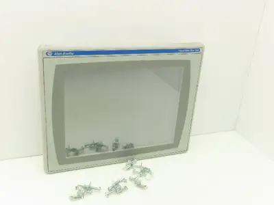 Allen Bradley 2711P-T15C4D8 PanelView Plus 1500 Touch Panel HMI 15" Ser A PLC
