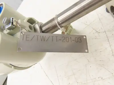 ABB V10405-P13550FL1USUXXXX04 TE/TW/TT Temp Sensor 2"Flanged 14.5"Probe 0-200°C