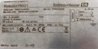 NEW ENDRESS+HAUSER FMX21-2UXP9/0 LEVEL TRANSMITTER FMX212UXP90 71082058