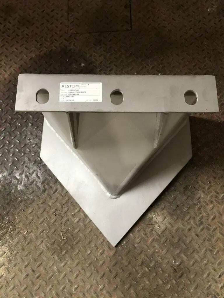 ALSTOM 07452-9076-BA Windbox Front Plate