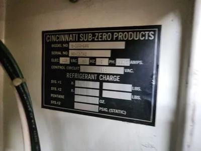 CINCINNATI SUB-ZERO T-122-LN2 Freezers | Mohawk Machinery (9)