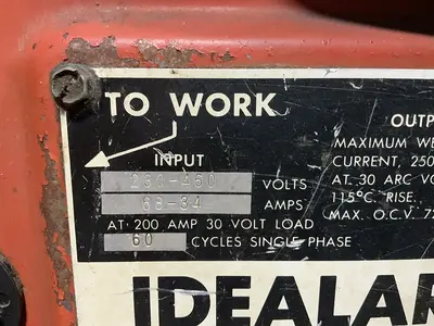 Used LINCOLN ELECTRIC IDEALARC AC250 Welding Machinery (Other) Ohio US | HGR 24 #1413216