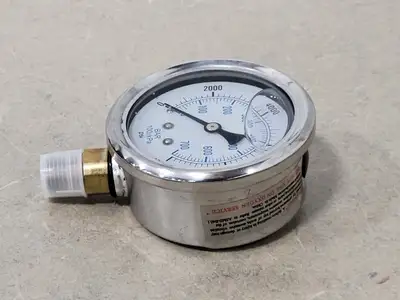 2-1/2" Pressure Gauge 0-10000 PSI