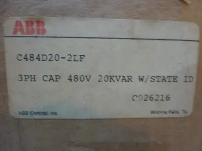 NEW ABB C484D20-2LF