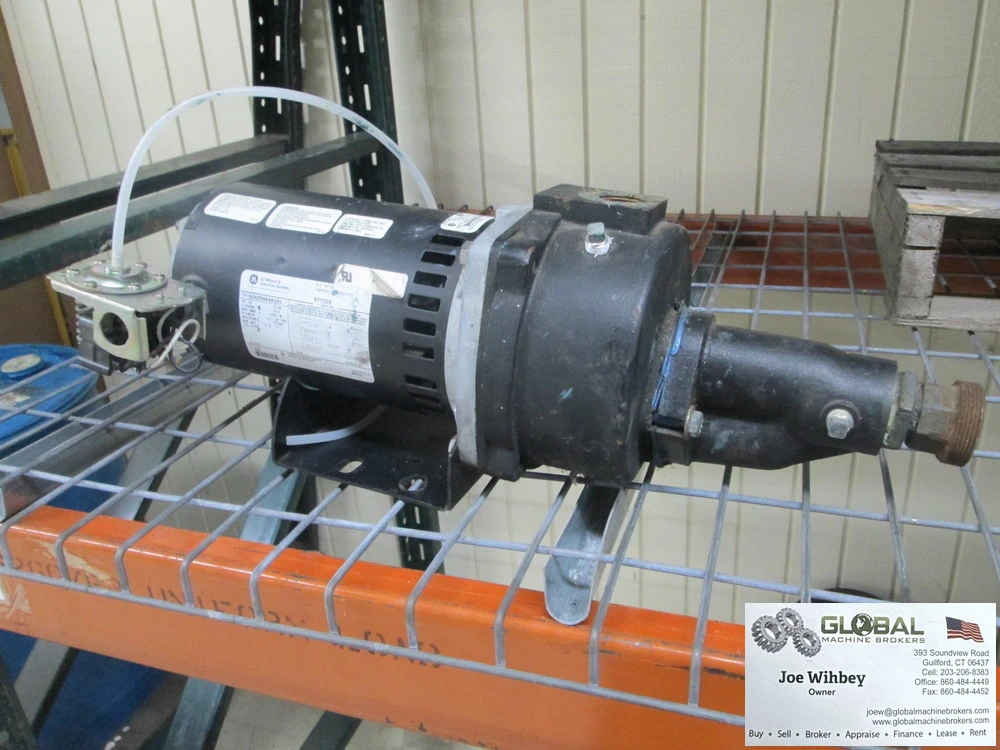 GE 5KH39HN4010X 1/2Hp 115/230V 1Ph Elec Motor W/Little Giant JPC-12 Pump