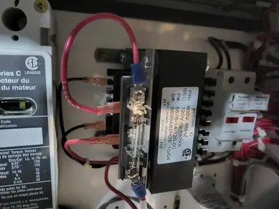 2hp, 600V, 7A, FVNR Starter, Size 1