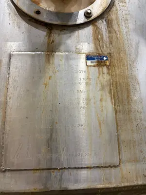 Used 2009 TANK STAINLESS STEEL 3840 Gallon Stainless Steel Tanks New Jersey US | Perry Equipment #1398507